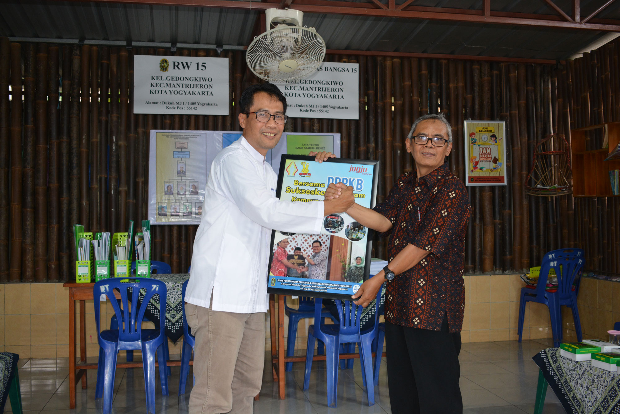 Monitoring dan Evaluasi Kampung KB Kecamatan Mantrijeron