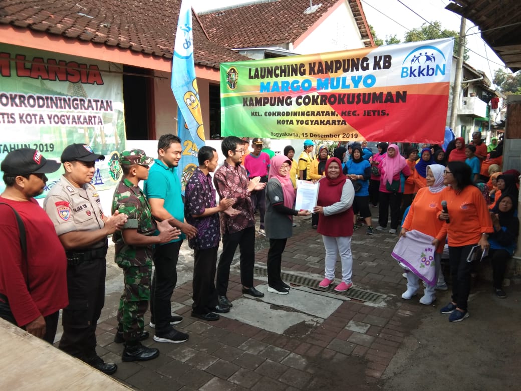 Launching Kampung KB Margo Mulyo Jetis Yogyakarta