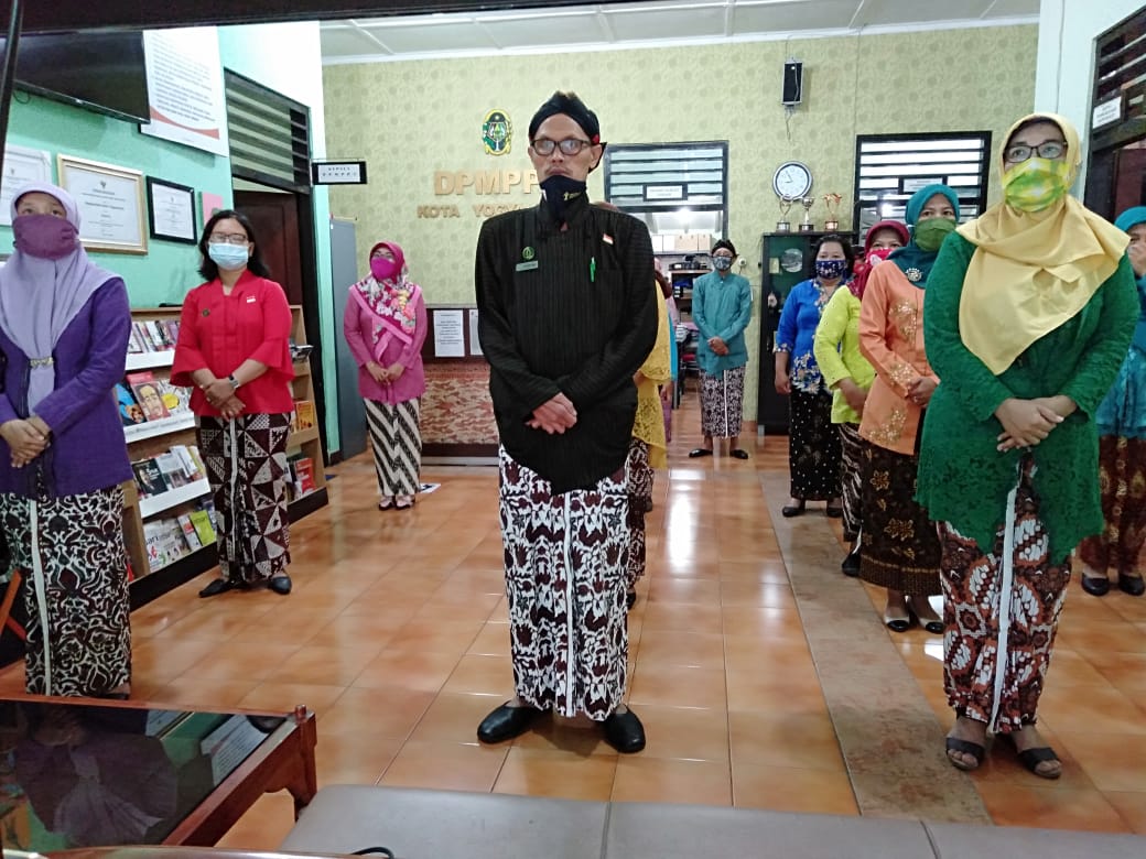 Pelaksanaan Upacara Virtual HUT Kota Yogyakarta ke 264