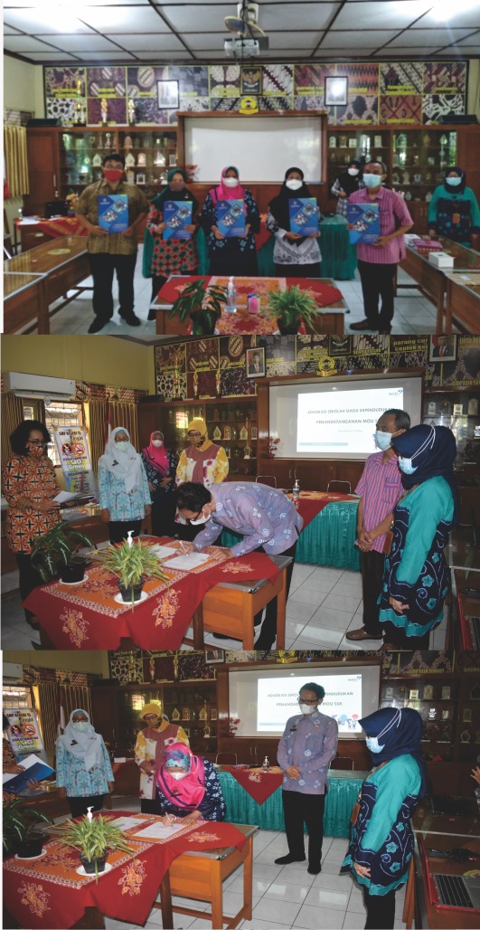 Penandatanganan Perjanjian Kerjasama Program Sekolah Siaga Kependudukan (SSK) Kota Yogyakarta