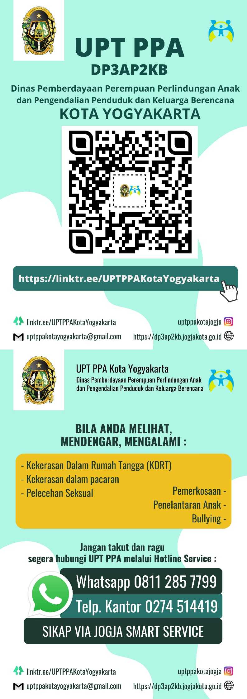 Pelayanan UPT PPA Kota Yogyakarta