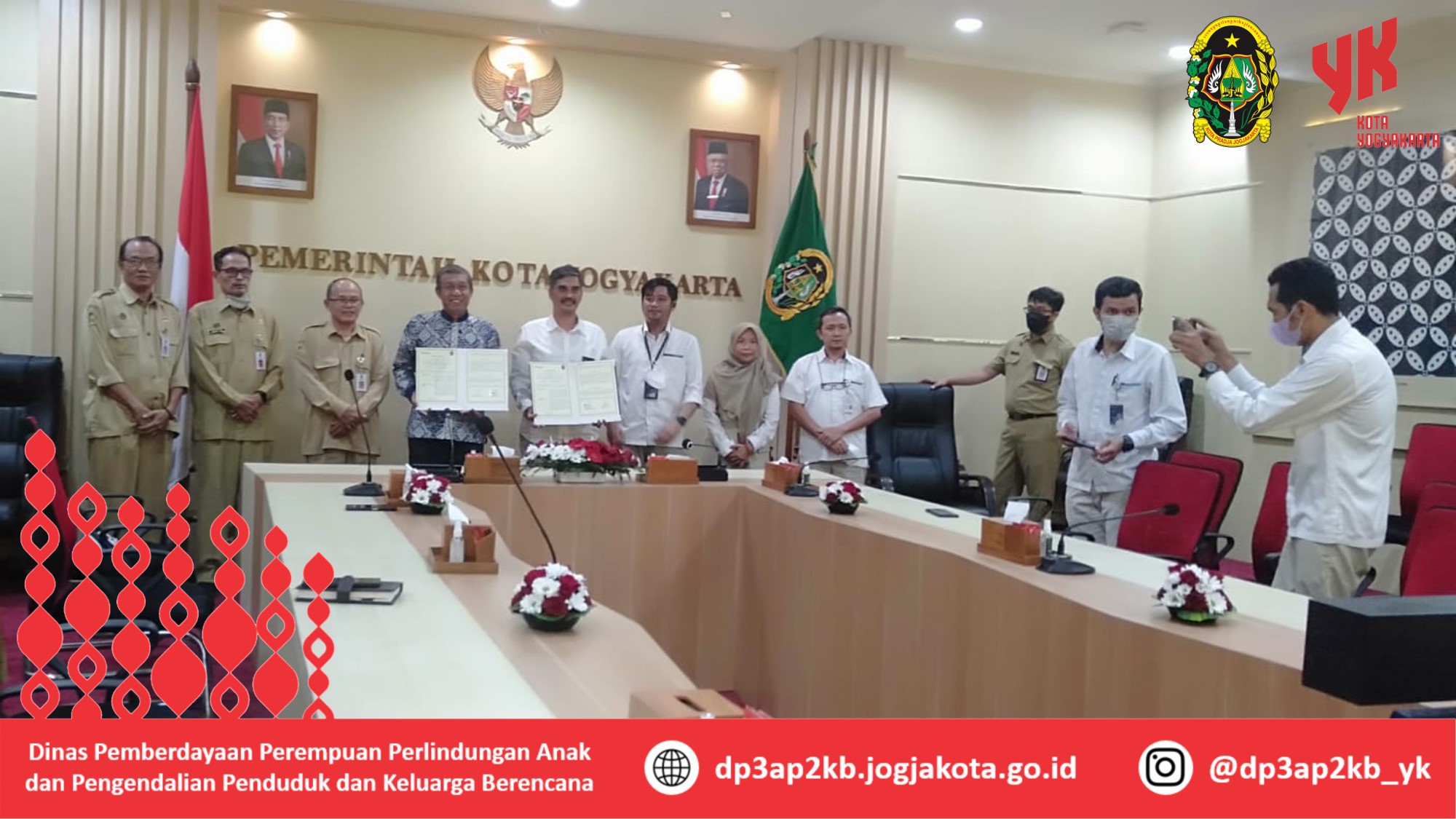 Penandatanganan Kesepakatan Bersama Antara Pemerintah Kota Yogyakarta dengan Perum BULOG