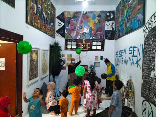 PAUD Mekarsari 24 : Kolaborasi Bersama Yayasan Rumah Impian dan Seni-Seni Banyak Art Gallery