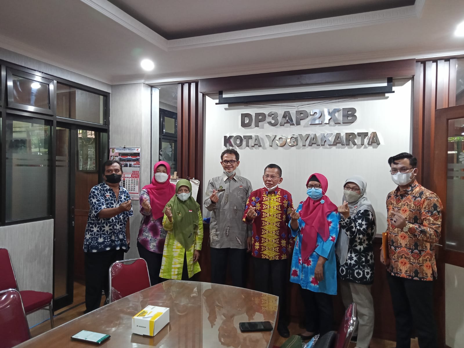 Kunjungan Dinas Pengendalian Penduduk dan Keluarga Berencana Kota Palembang