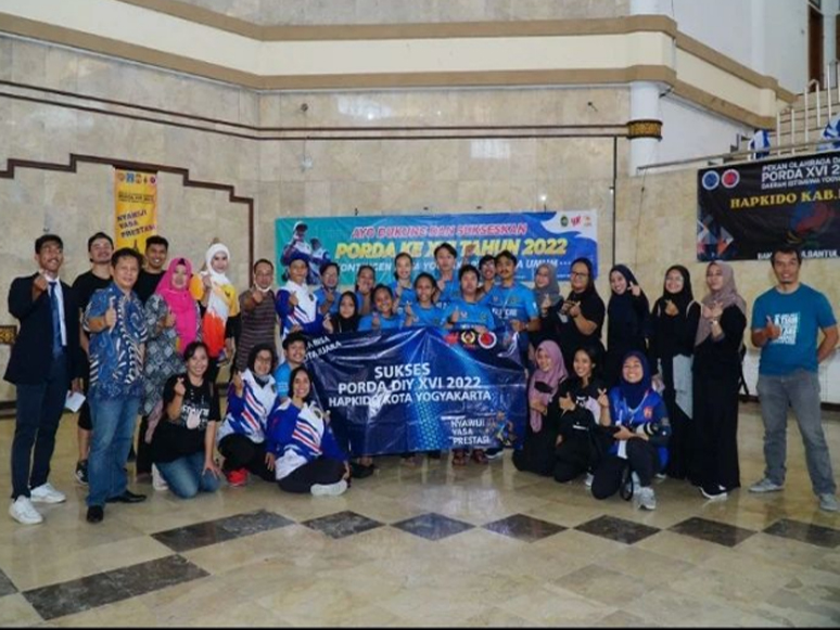 Tim Hapkido Kota Yogyakarta menoreh prestasi dalam PORDA XVI DIY