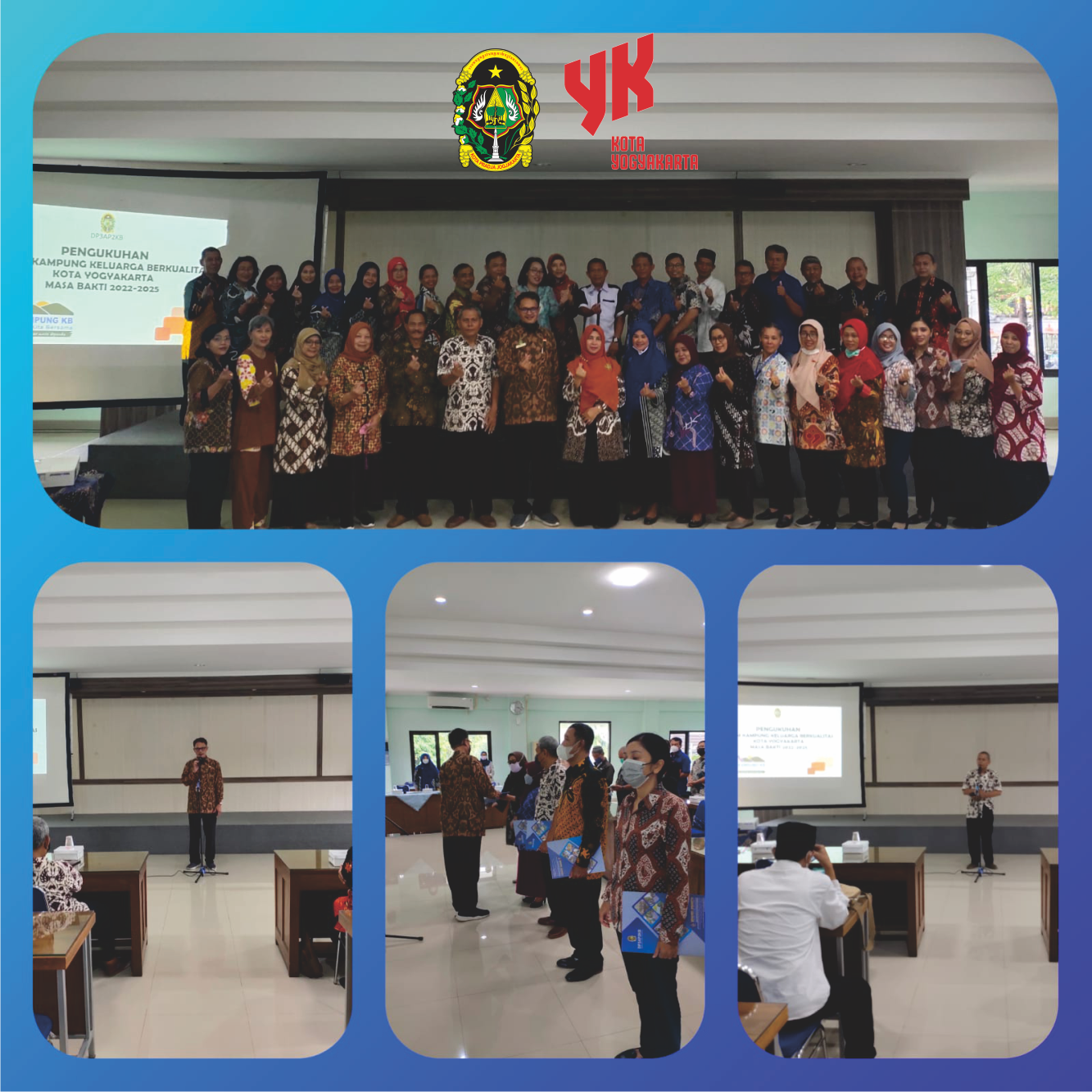 Pengukuhan Forum Kampung Keluarga Berkualitas Kota Yogyakarta