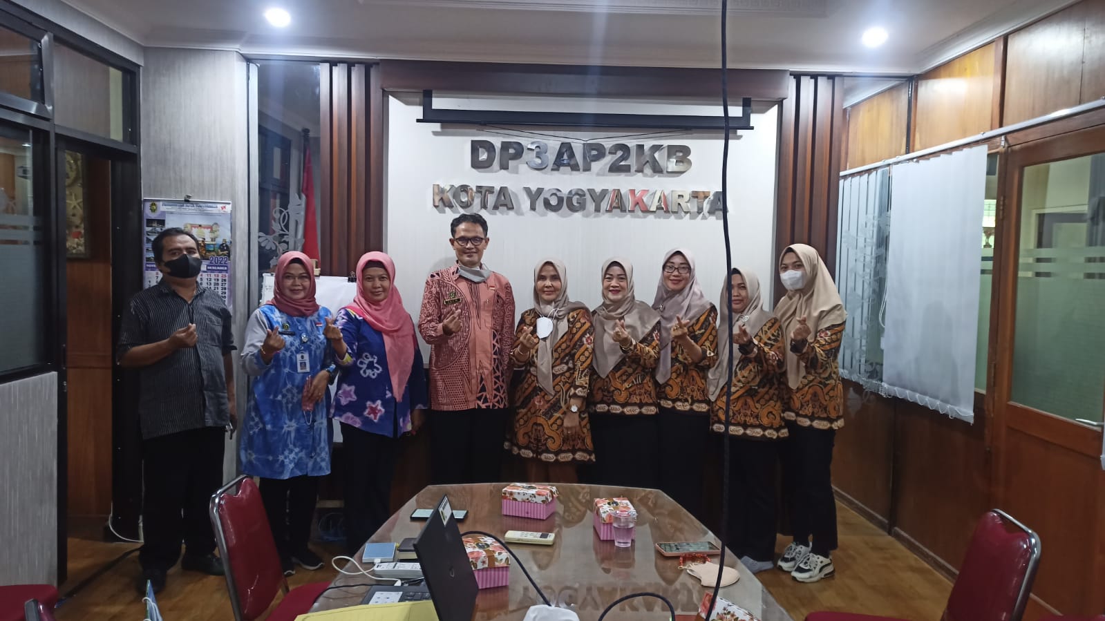Penerimaan Tamu DP3AP2KB Kota Bengkulu