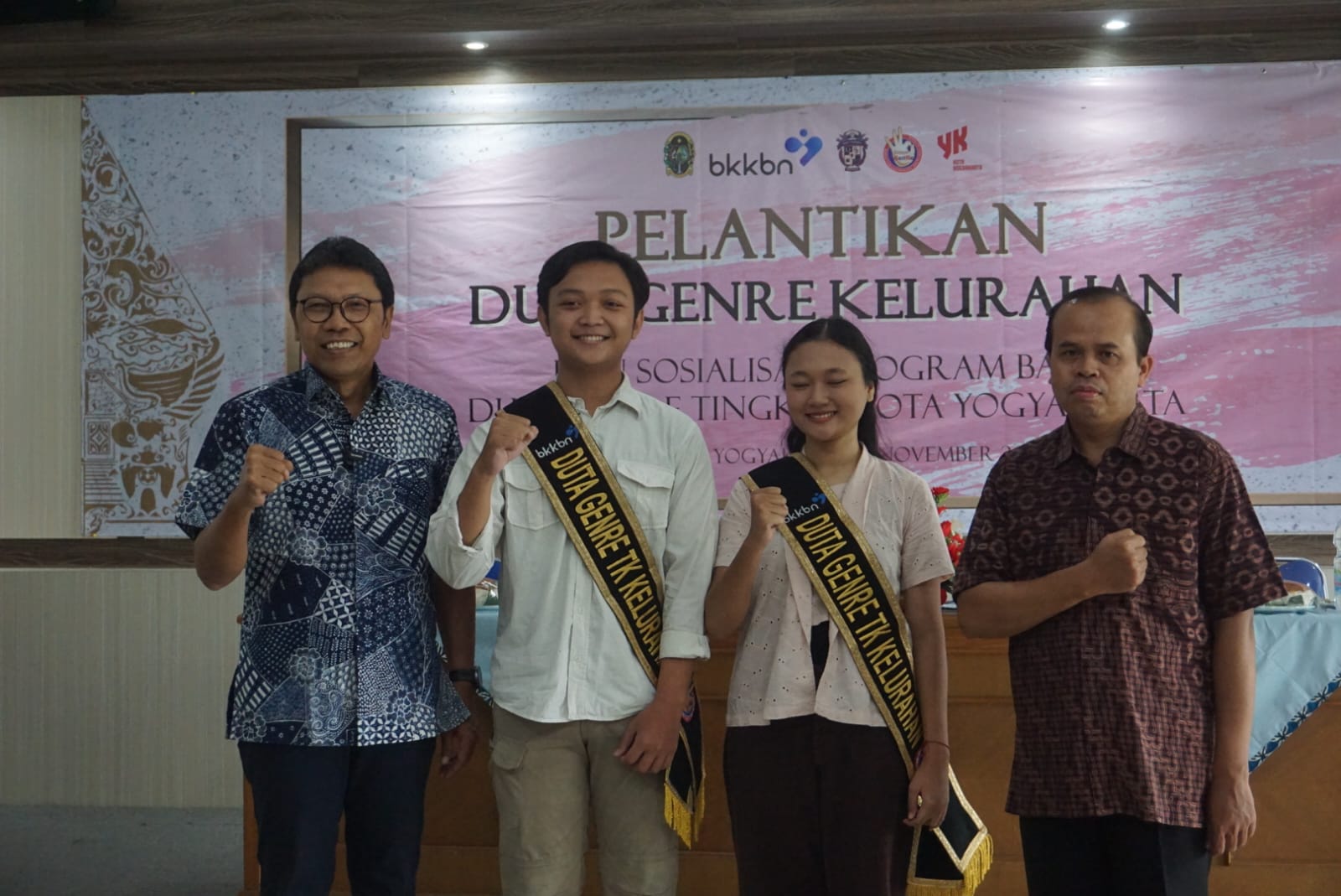 Pelantikan dan Sosialisasi Program kepada Duta GenRe Kelurahan Kota Yogyakarta