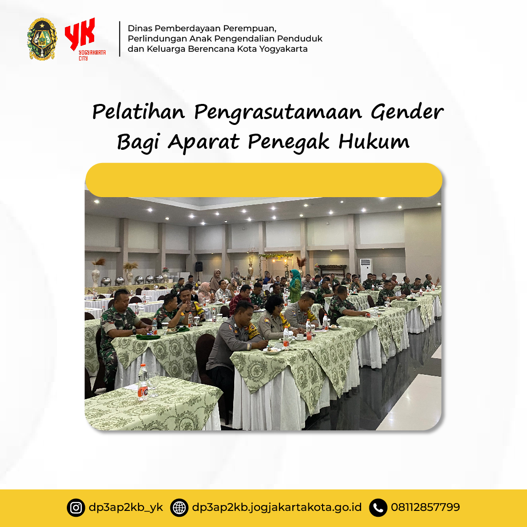 Pelatihan Pengarasutamaan Gender Bagi Aparat Penegak Hukum