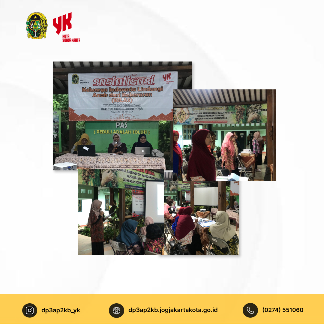Sosialisasi Pencegahan Kekerasan Berbasis Gender Online (KBGO) di Kelurahan Giwangan: Kolaborasi DP3AP2KB Kota Yogyakarta dengan  Relawan SAPA