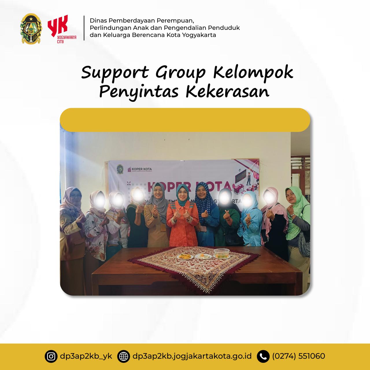 Menciptakan Lingkungan Aman dan Nyaman Melalui Support Group untuk Kelompok Penyintas Kekerasan