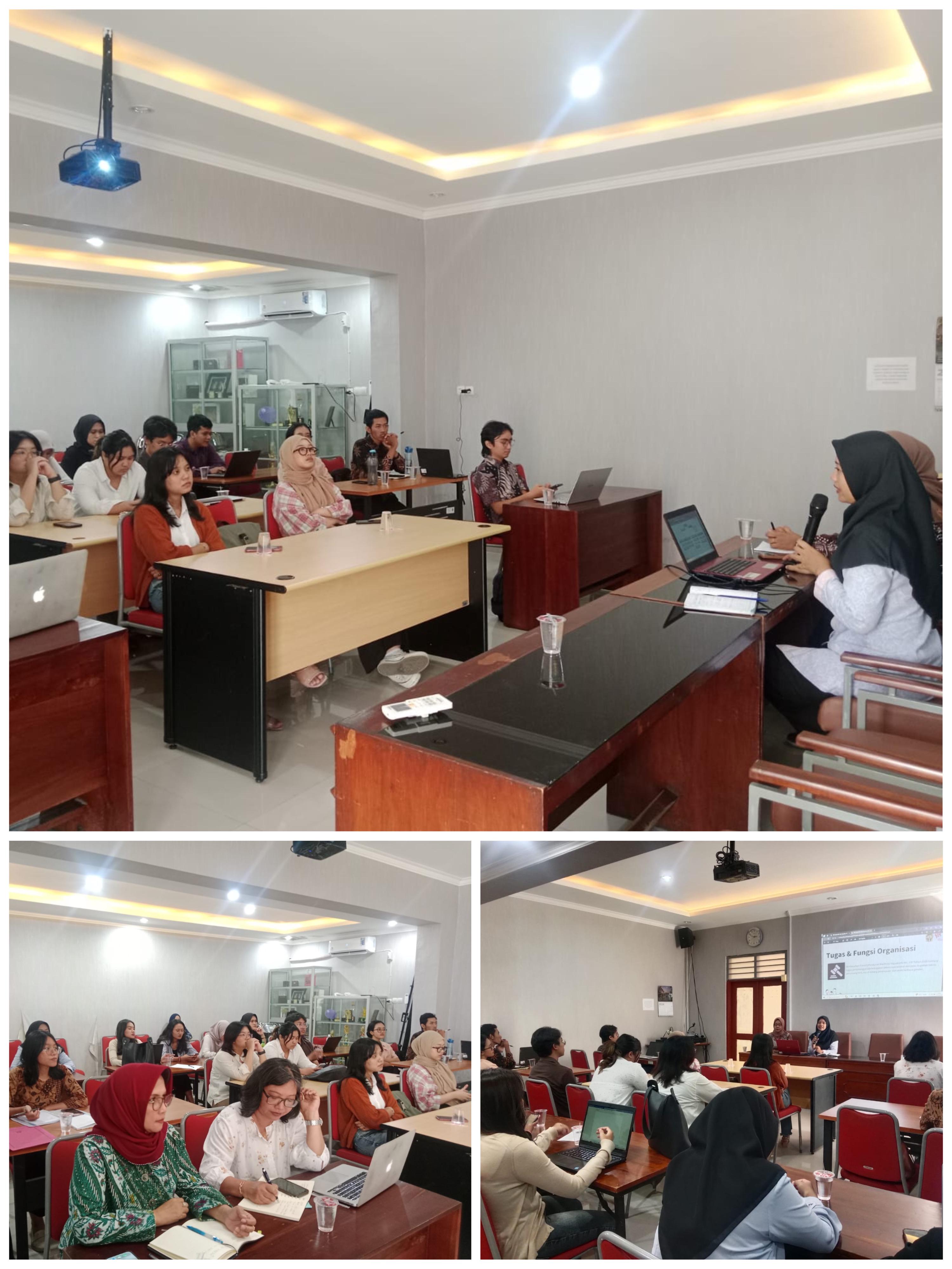 Kunjungan Fakultas Hukum UGM