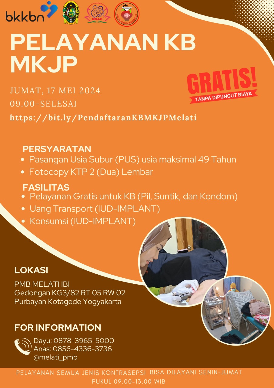 Pelayanan KB MKJP IUD-IMPLANT Gratis