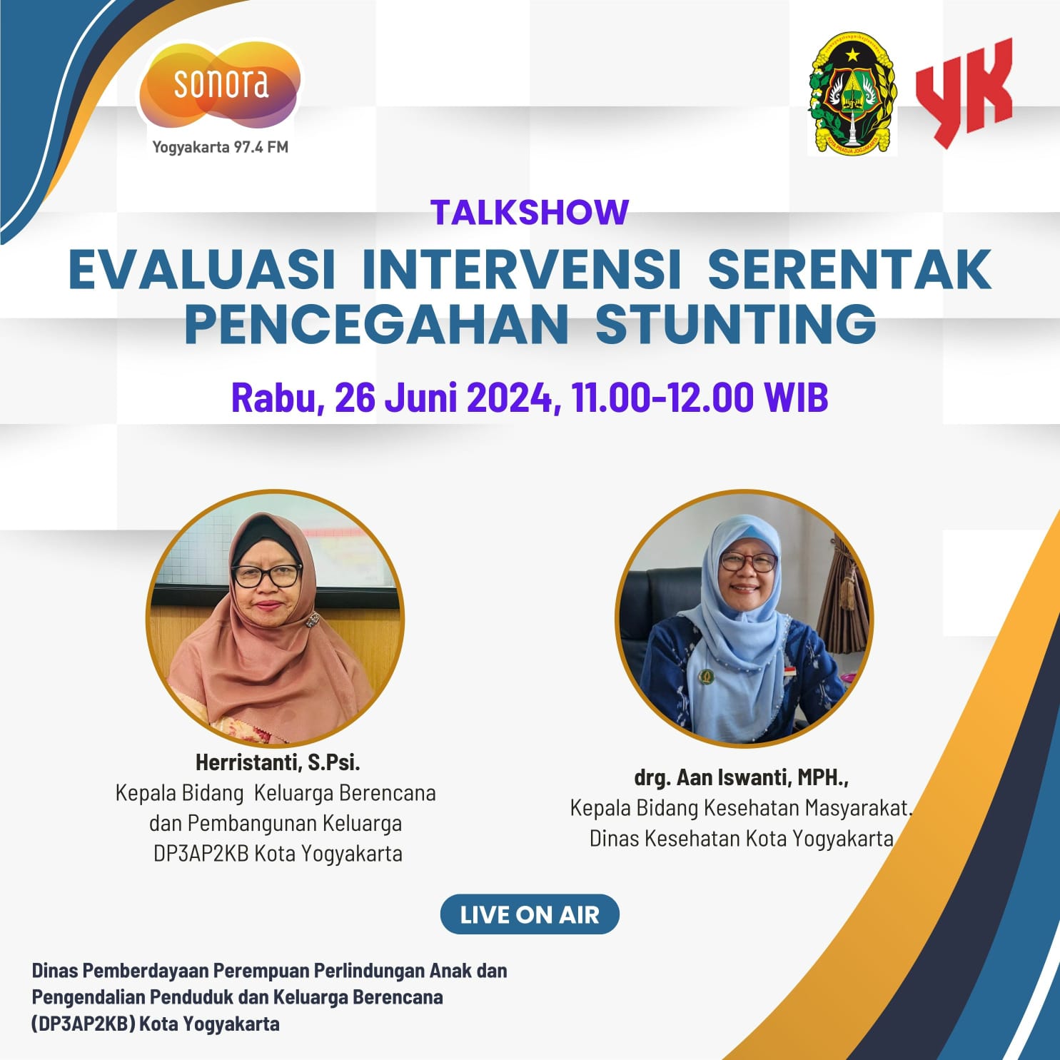 Talkshow Evaluasi Intervensi Serentak Pencegahan Stunting