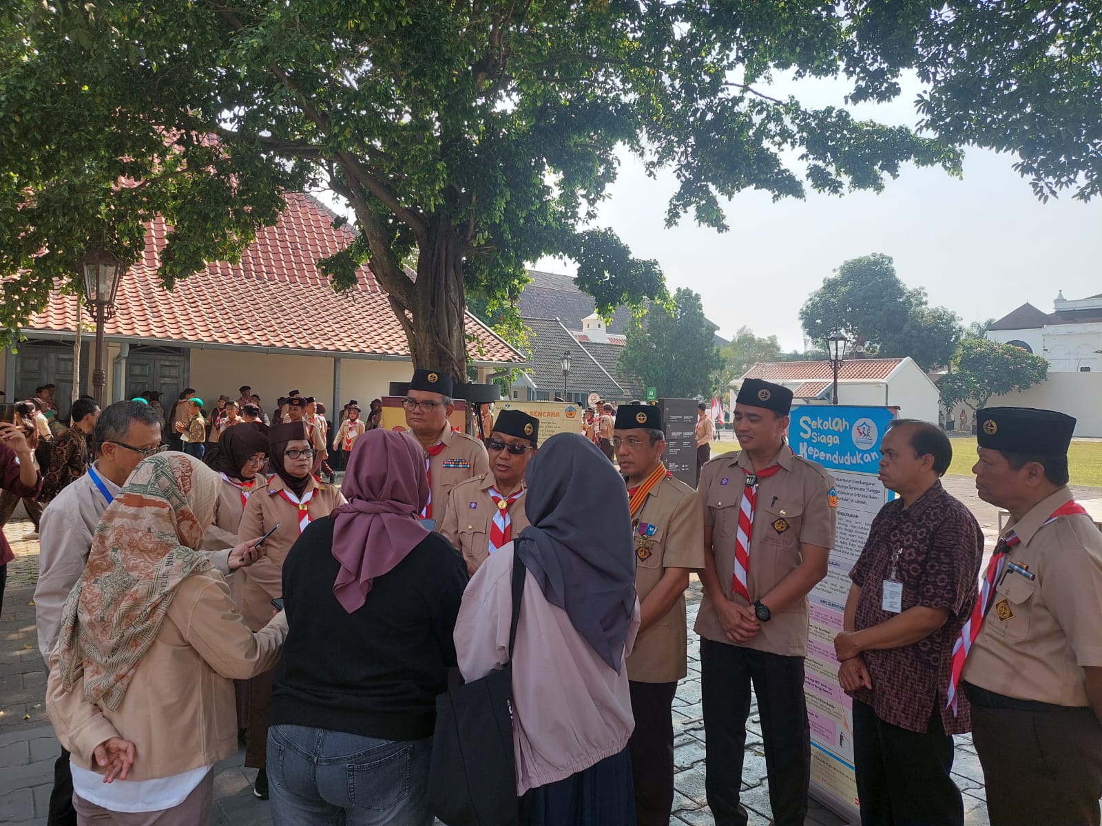 GIAT PRAMUKA PEDULI KEPENDUDUKAN TAHUN 2024 DI MUSEUM VREDENBURG