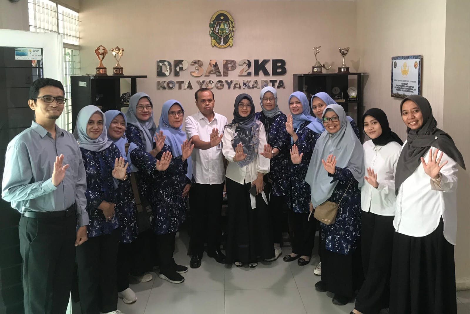 Penerimaan Tamu  DPPKBP3A Kabupaten Banyumas